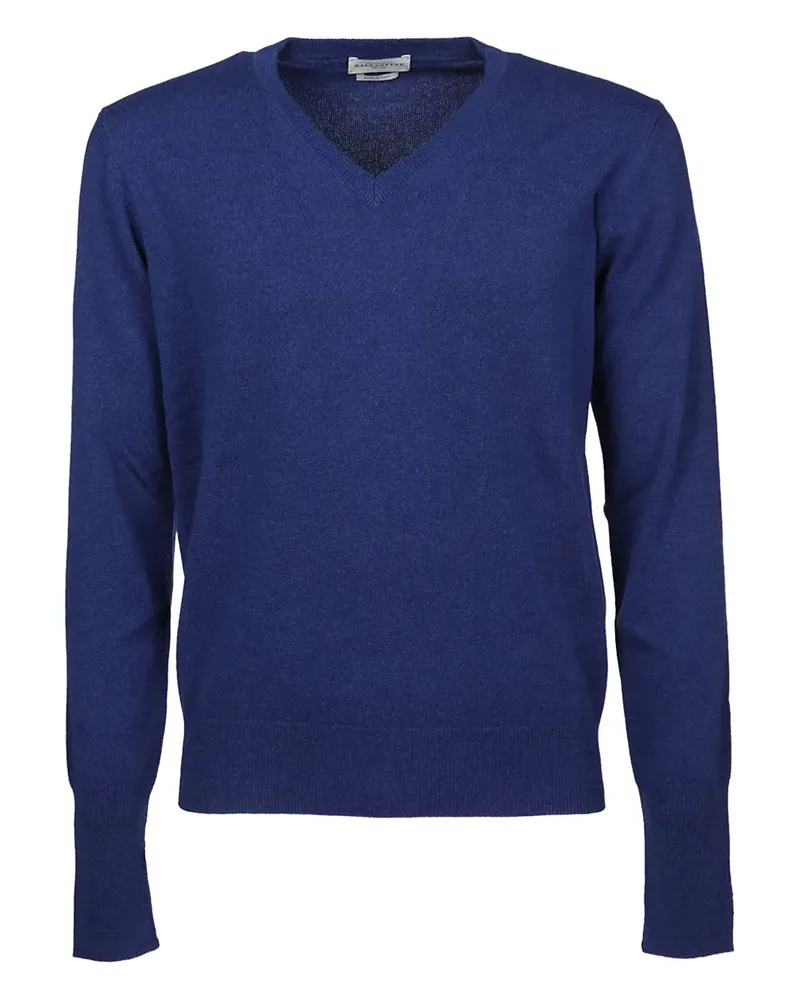 Ballantyne V-neck cashmere sweater - Blau Blau