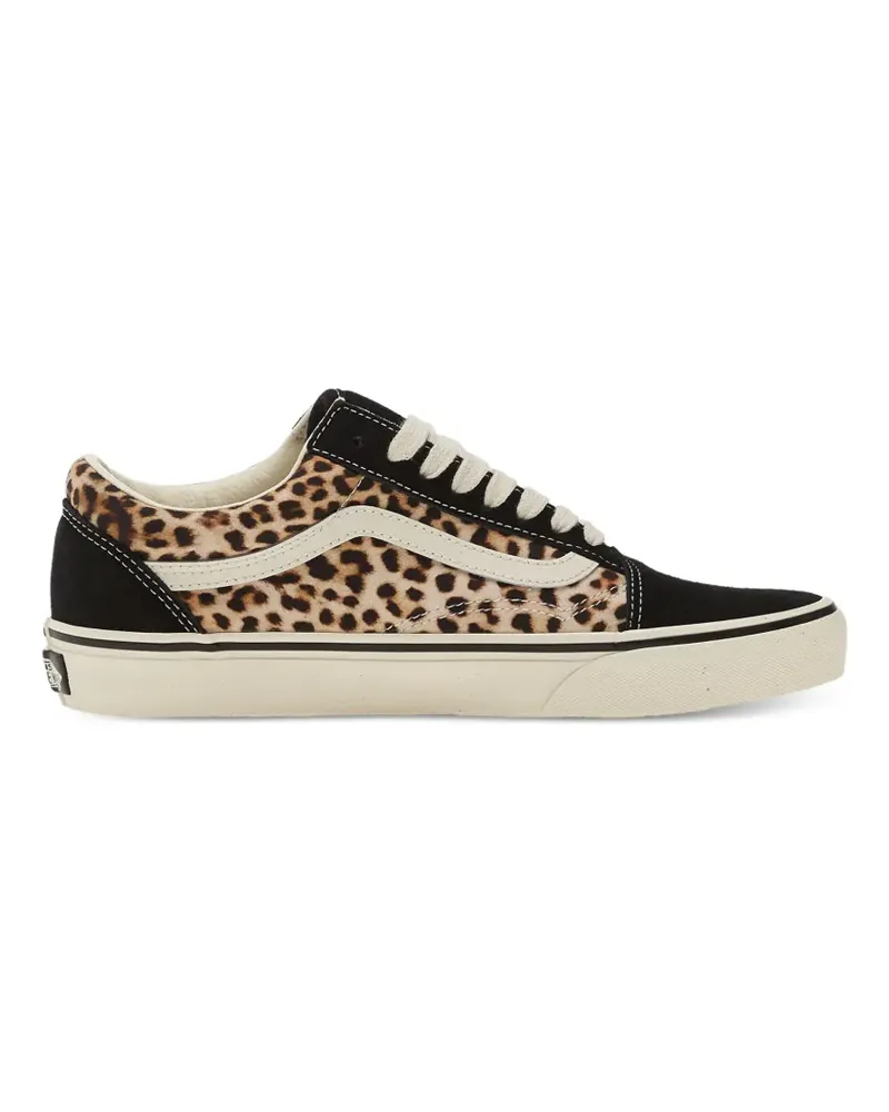 Vans Old Skool leopard-print sneakers - Schwarz Schwarz