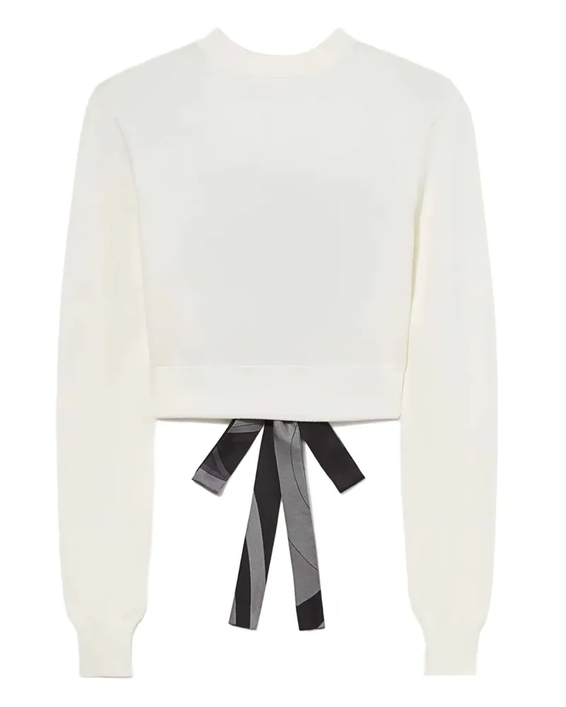 Emilio Pucci long-sleeves sweater - Weiß Weiß