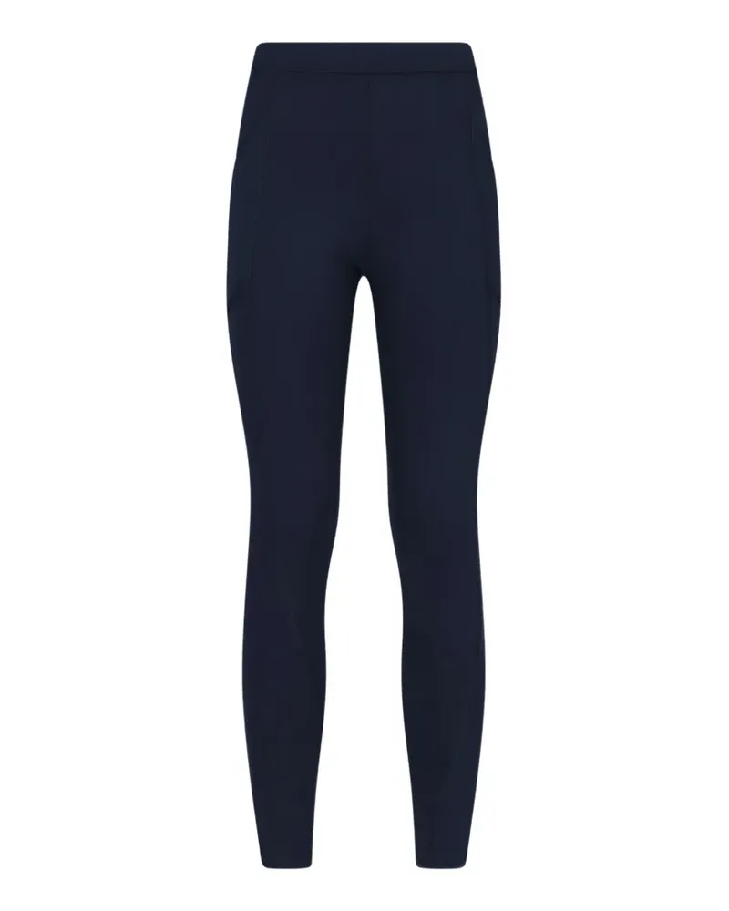 Stella McCartney Hose mit Logo-Print - Blau Blau