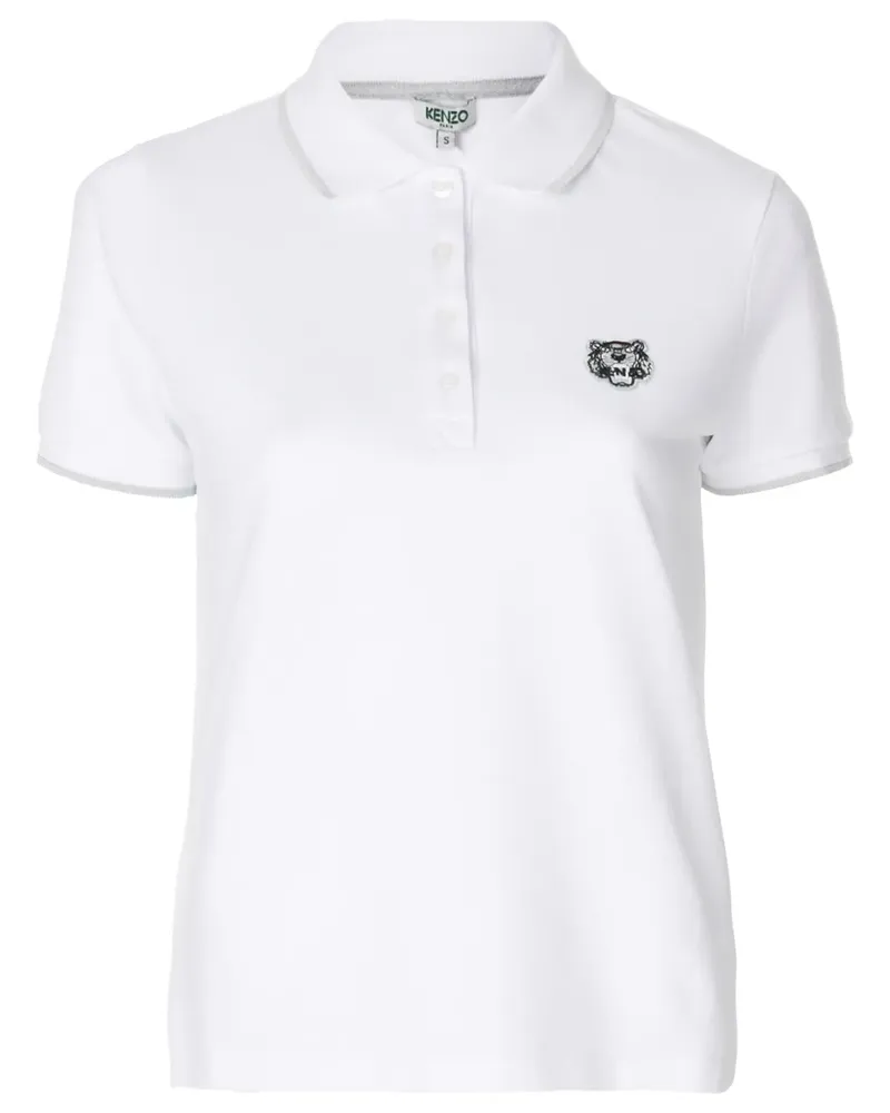 Kenzo Tiger' Poloshirt - Weiß Weiß
