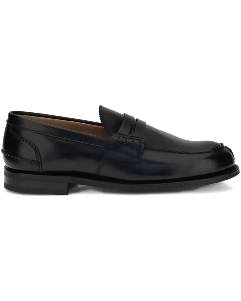 Church's Klassische Penny-Loafer - Schwarz Schwarz