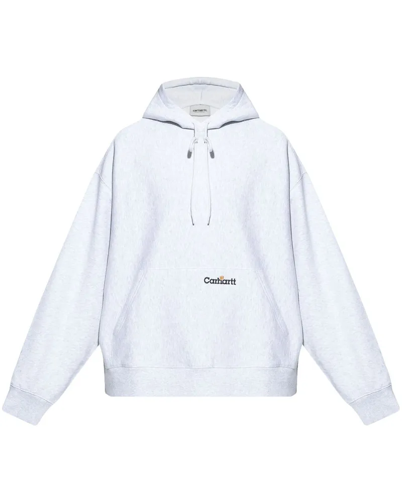 Carhartt WIP Hoodie mit Logo-Stickerei - Grau Grau