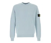 Gerippter Pullover - Blau