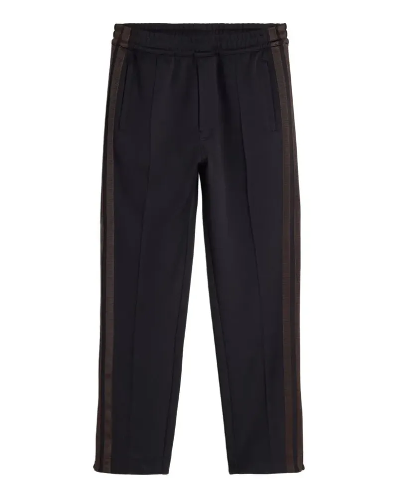 Y-3 x Wales Bonner side-stripe track pants - Schwarz Schwarz