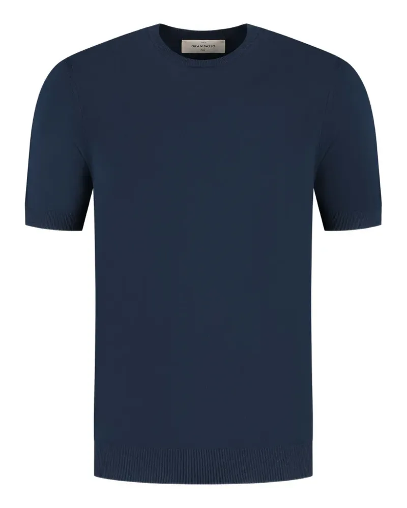 Gran Sasso Klassisches T-Shirt - Blau Blau