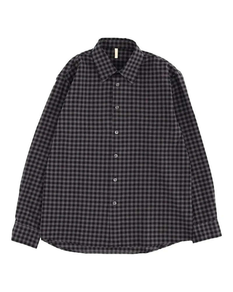 Sunflower Kariertes Hemd - Schwarz Schwarz