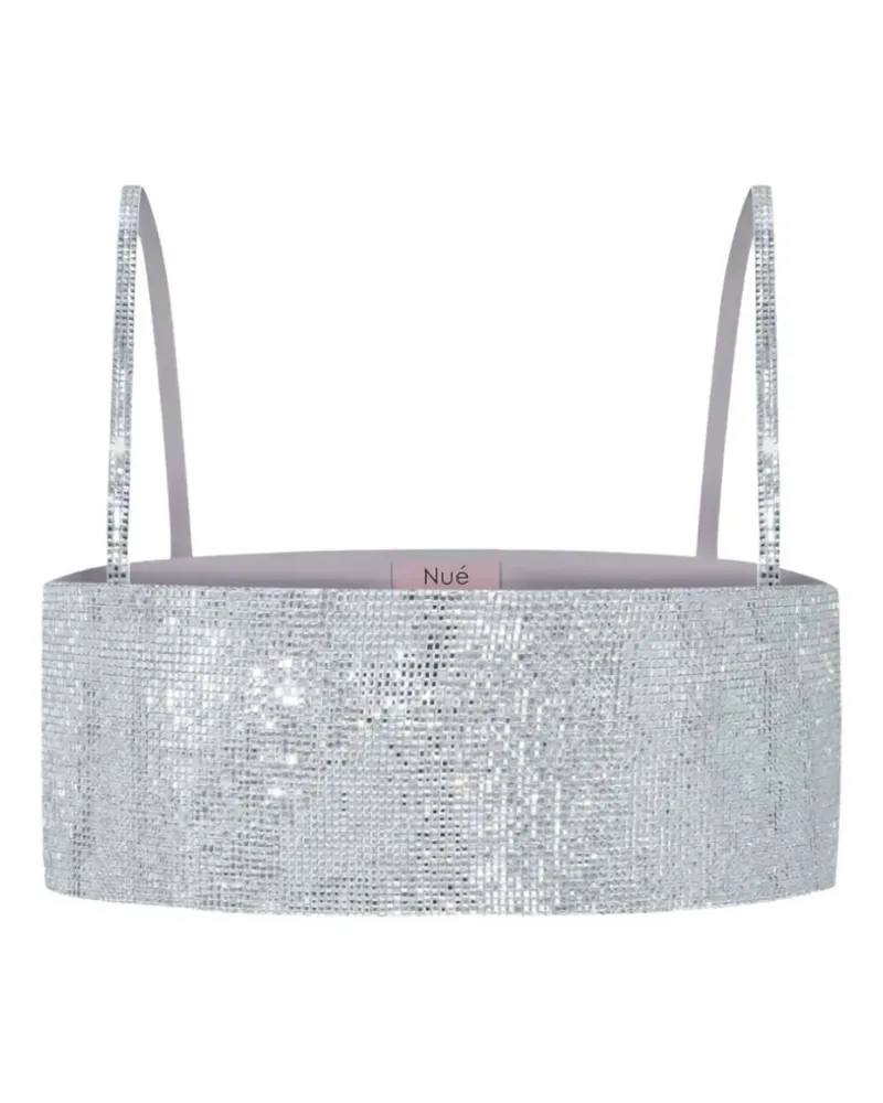 Nuè crystal metallic top - Silber Silber