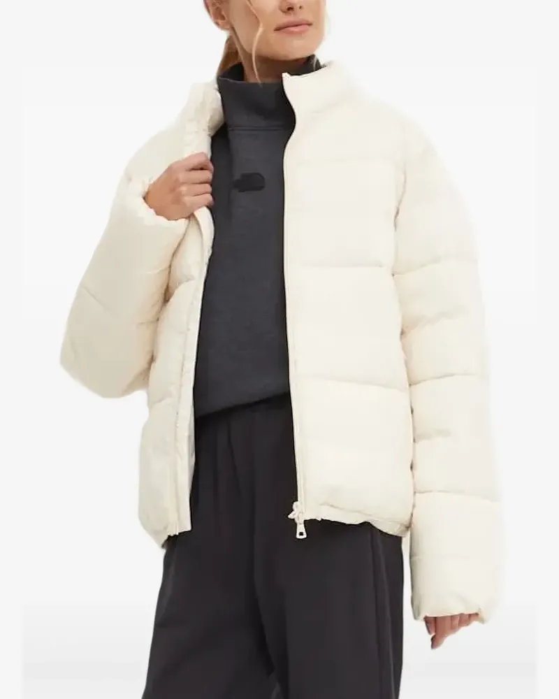 EA7 Steppjacke mit Stehkragen - Weiß Weiß