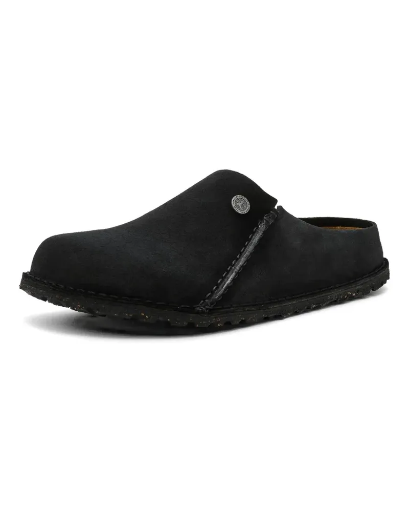 Birkenstock Zermatt Premium suede slippers - Schwarz Schwarz
