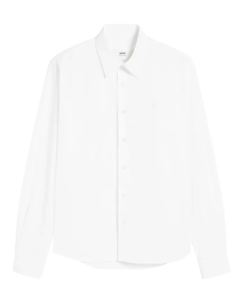AMI Paris Ami de Coeur Hemd - Weiß Weiß