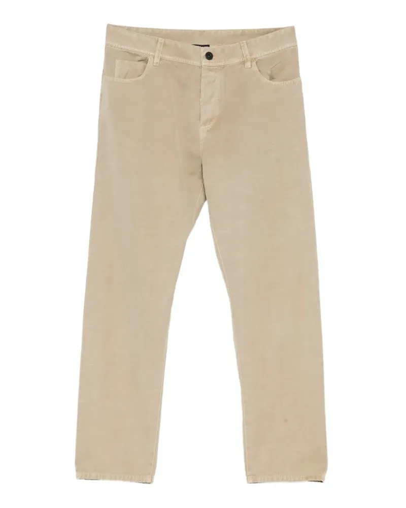 James Perse Hose aus Baumwoll-Leinen-Twill - Nude Nude