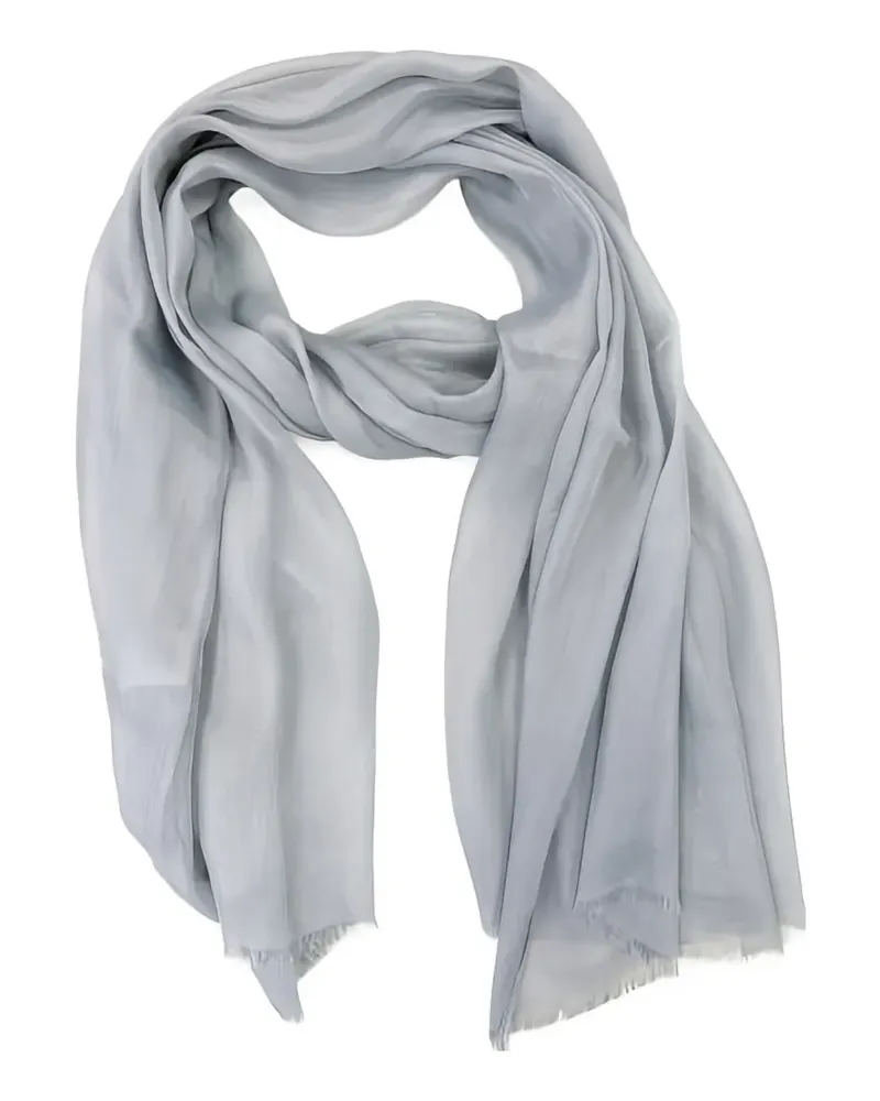 Seventy frayed scarf - Blau Blau