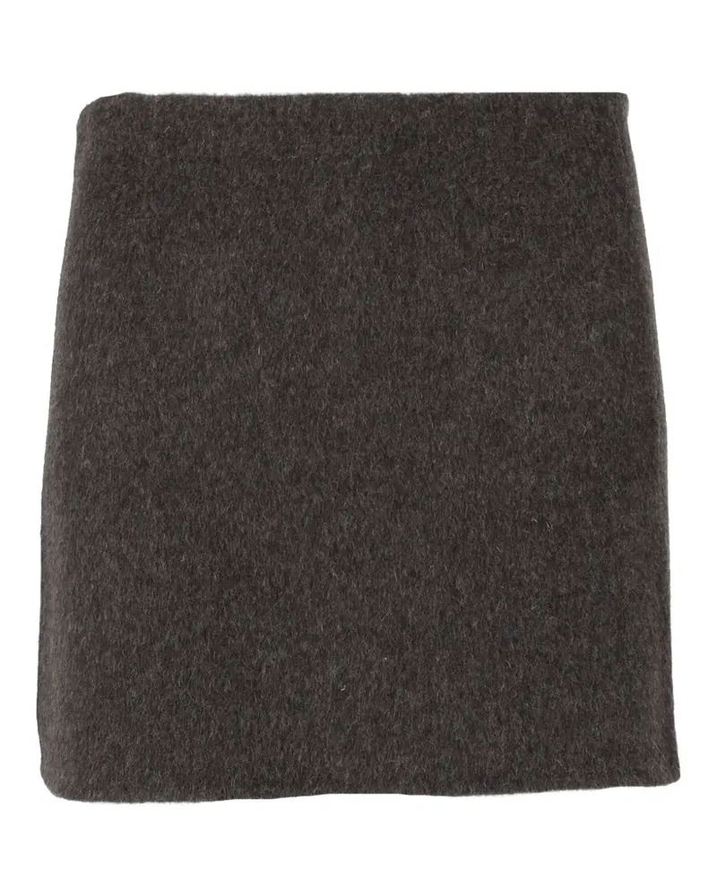 P.A.R.O.S.H. P.A.R.O H. Minirock aus Filz - Braun Braun