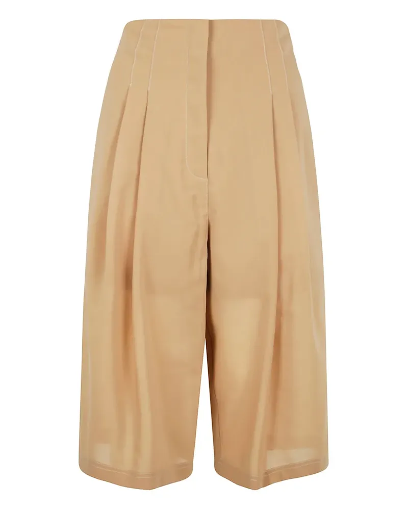 Philosophy Di Lorenzo Serafini Shorts mit Faltendetail - Nude Nude