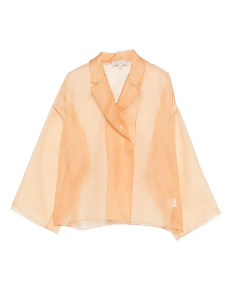 Antonelli Firenze collared jacket - Orange Orange