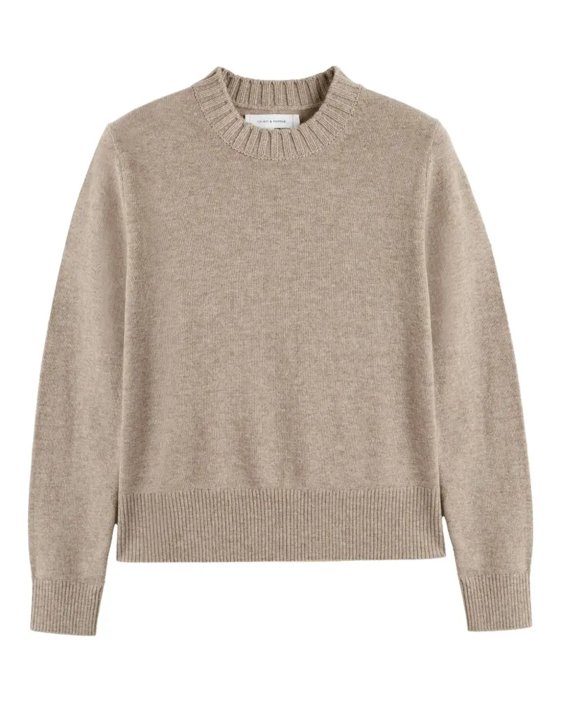 Chinti & Parker Pullover mit rundem Ausschnitt - Nude Nude
