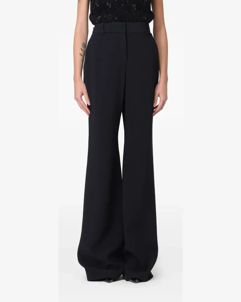 Ermanno Scervino Ausgestellte Hose - Schwarz Schwarz