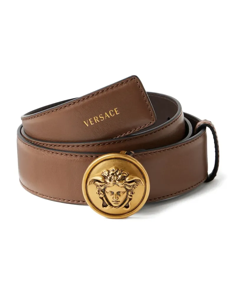 Versace Ledergürtel 3.5 cm - Braun Braun