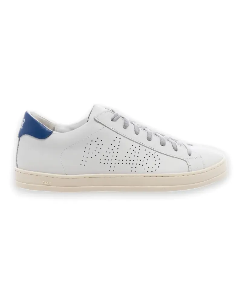 P448 John logo-perforated sneakers - Weiß Weiß