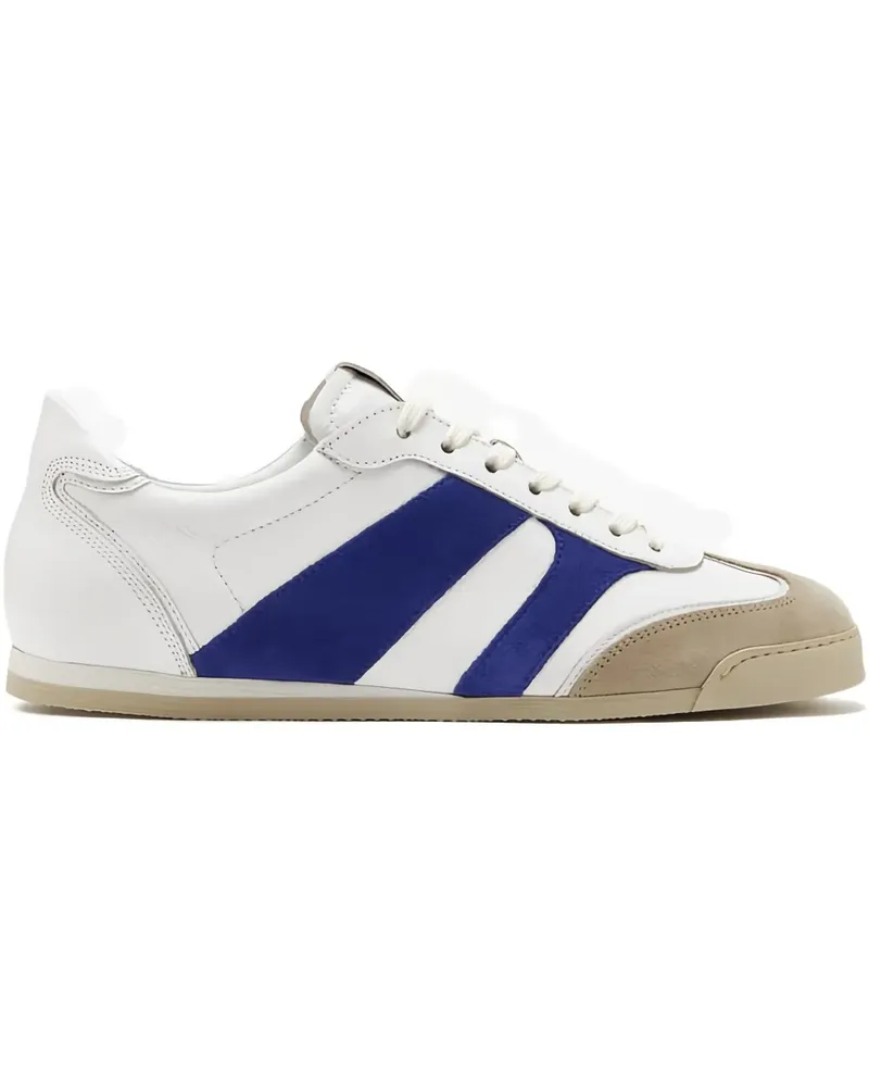 Collegium Pillar Pista panelled sneakers - Weiß Weiß