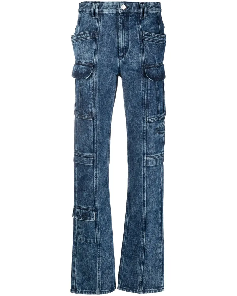 Isabel Marant Gerade Jeans - Blau Blau