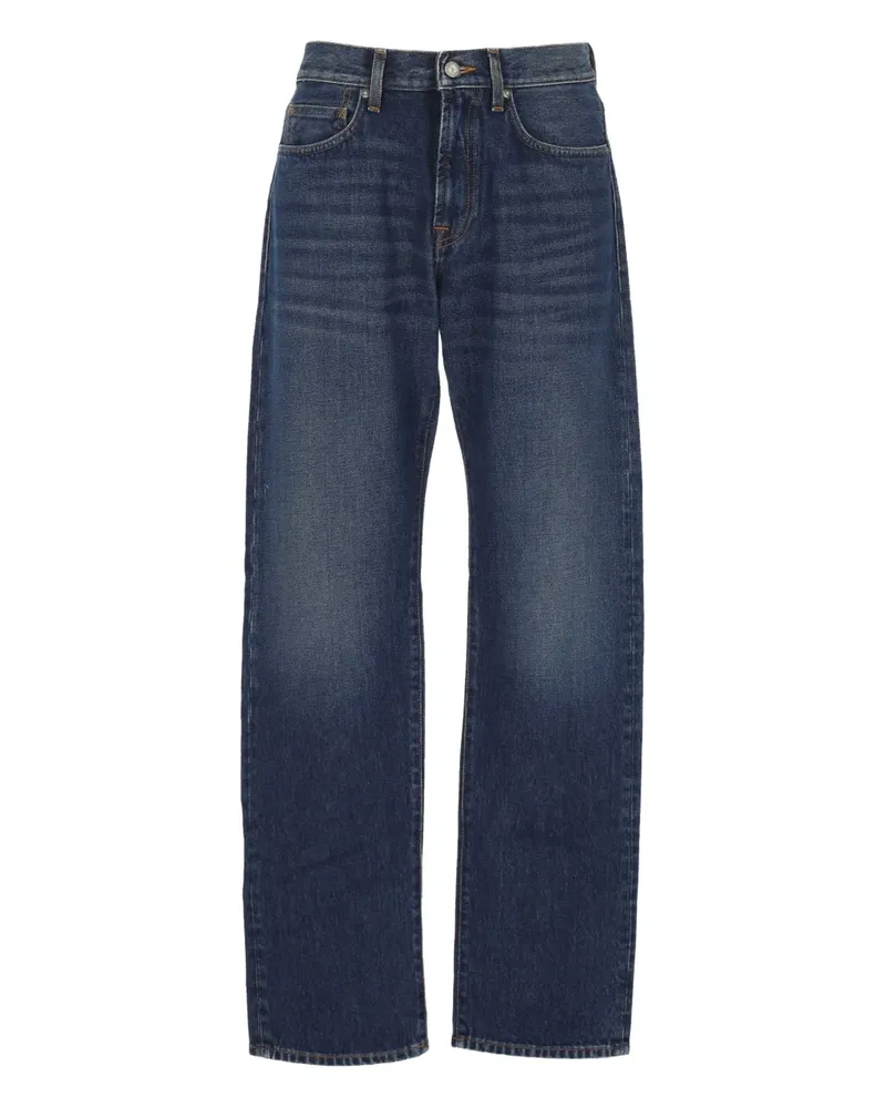 Roy Roger's logo-patch jeans - Blau Blau