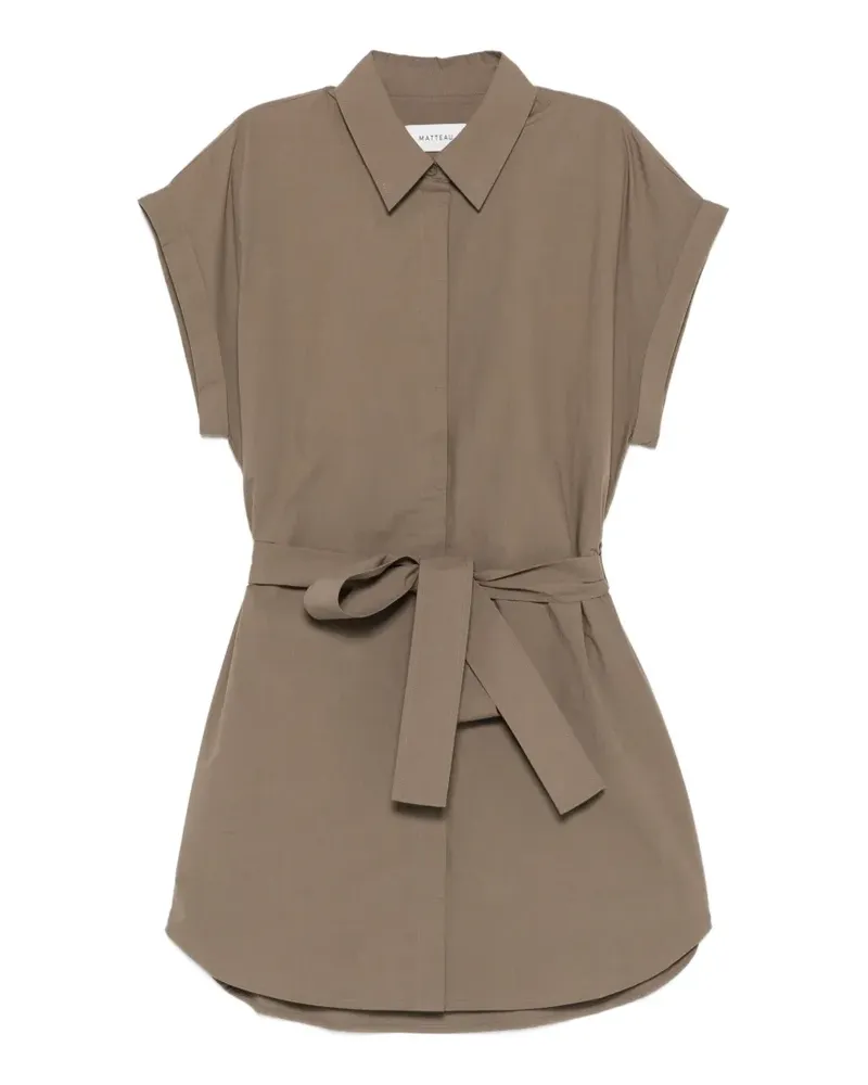 Matteau belted mini dress - Braun Braun