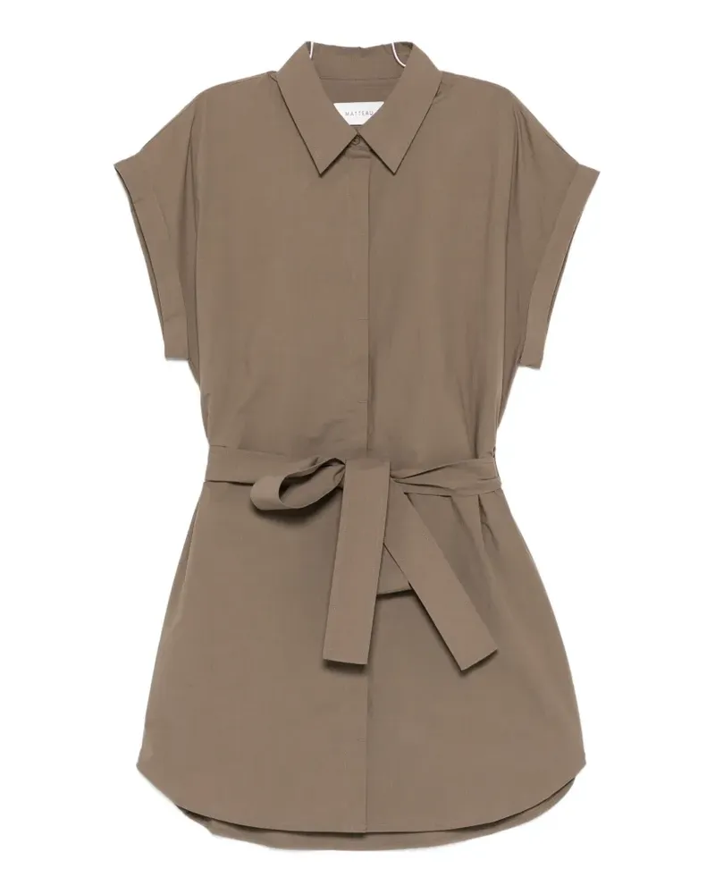 Matteau belted mini dress - Braun Braun
