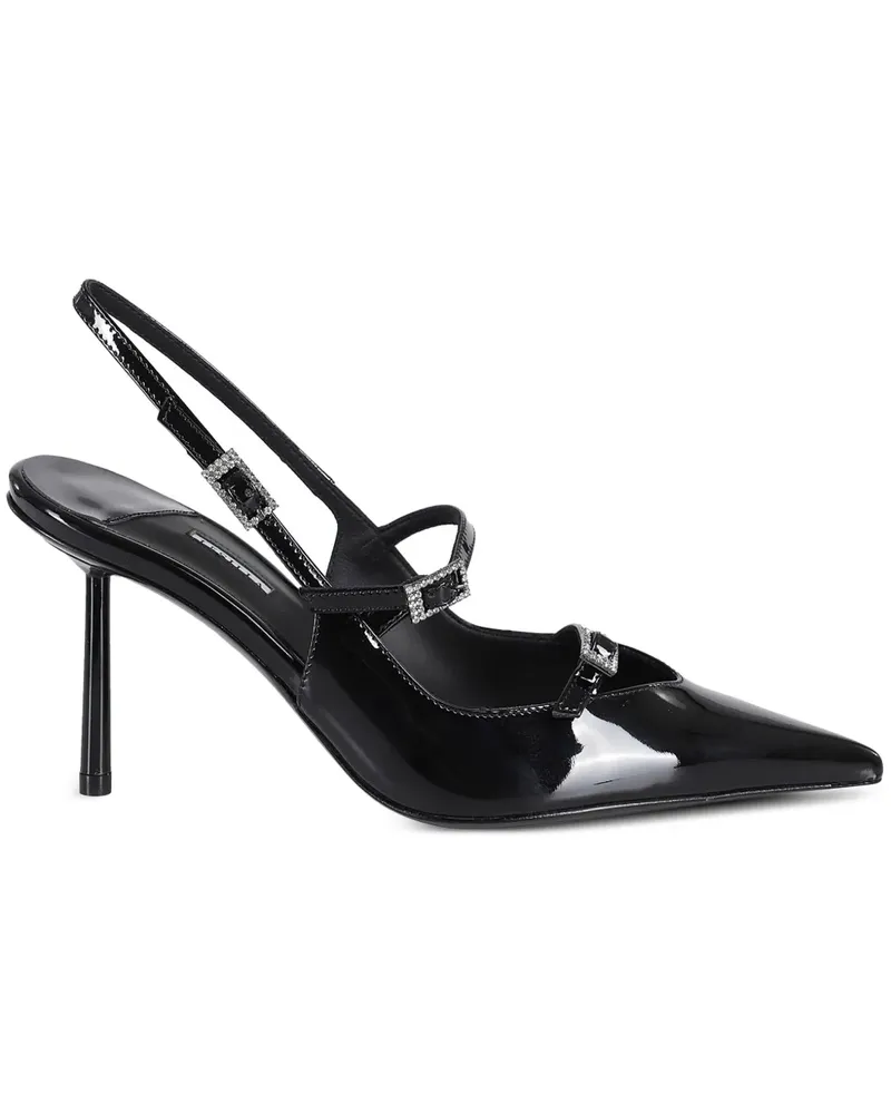 Le Silla Pumps 80mm - Schwarz Schwarz
