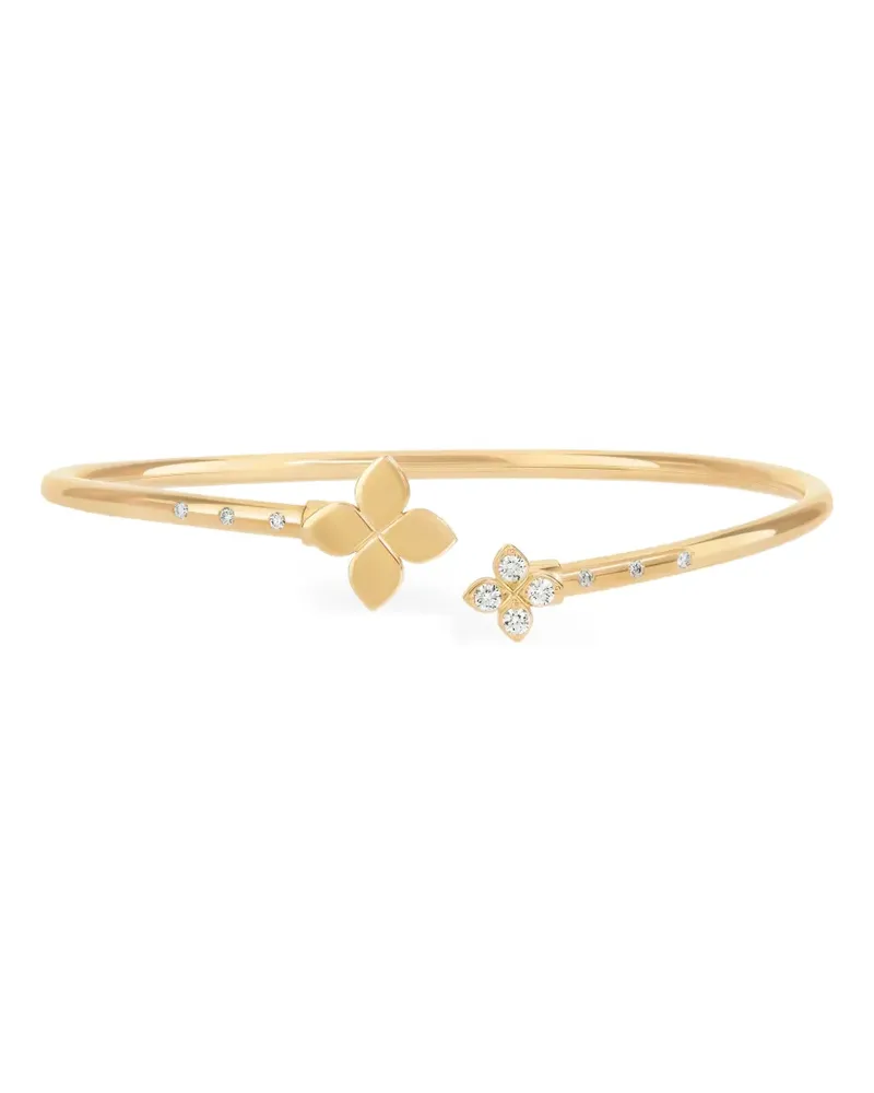 Roberto Coin Princess Flower Armband mit Diamanten - Gold Gold