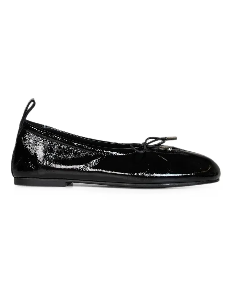 Alohas patent leather ballet flats - Schwarz Schwarz