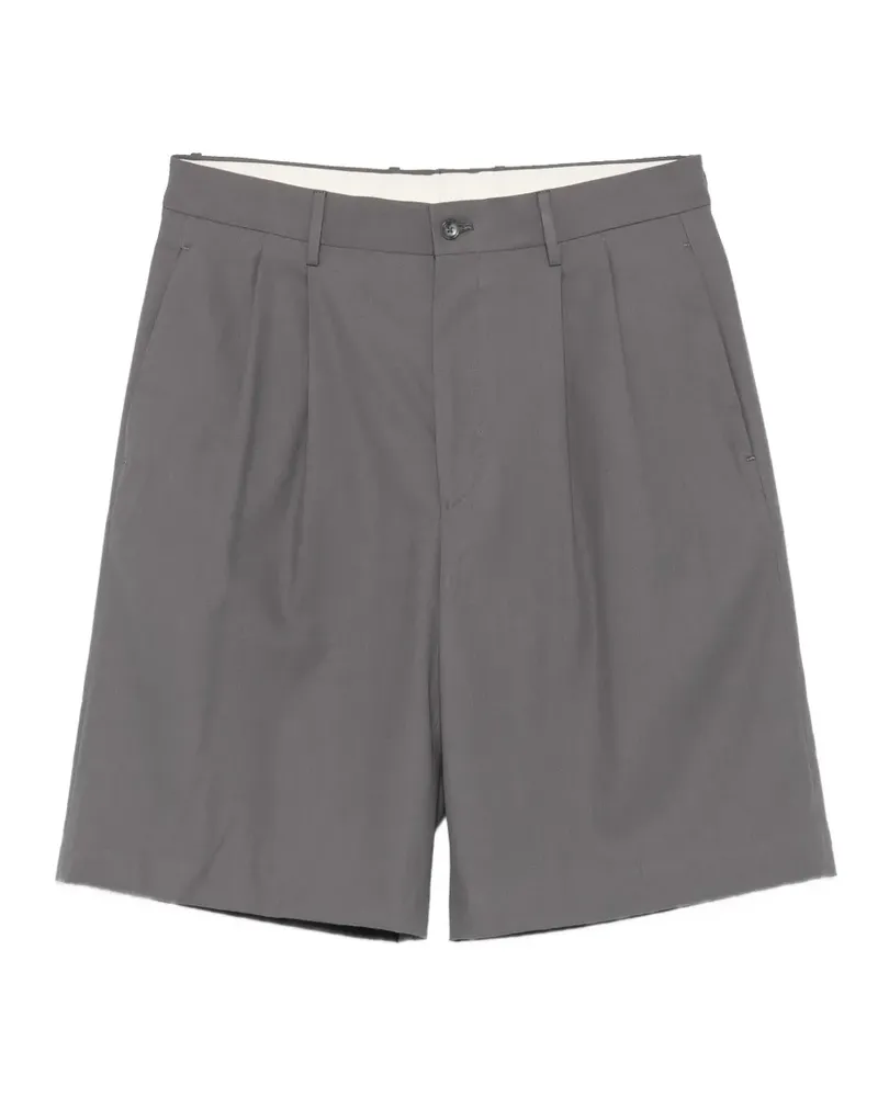 Tagliatore pleated shorts - Grau Grau