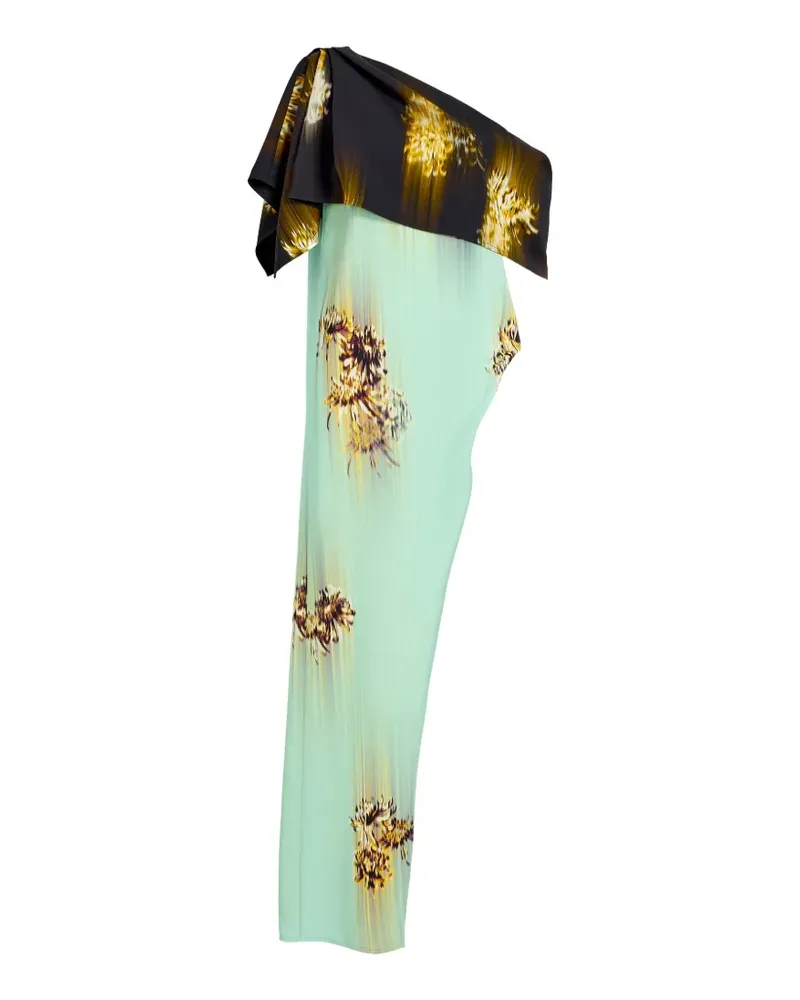 Proenza Schouler Haya One-Shoulder-Top mit Print - Grün Grün