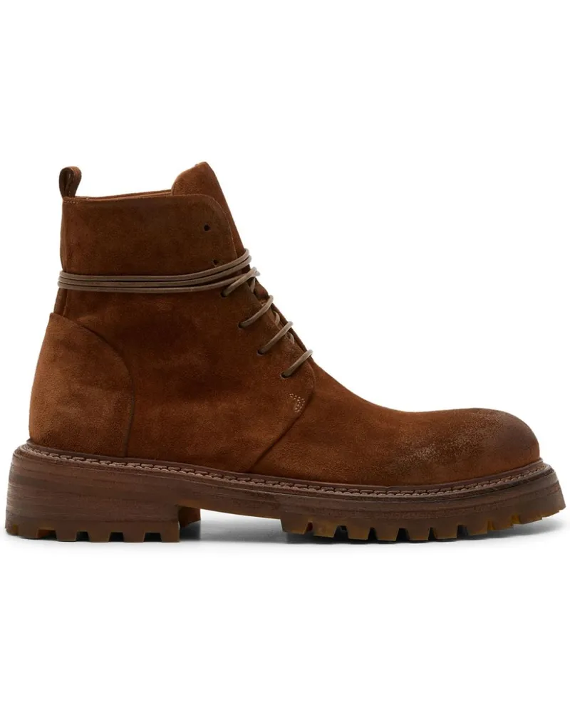Marsèll Stiefel aus Wildleder Braun