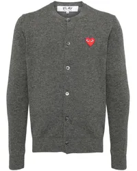 Comme des Garçons Klassischer Cardigan Grau