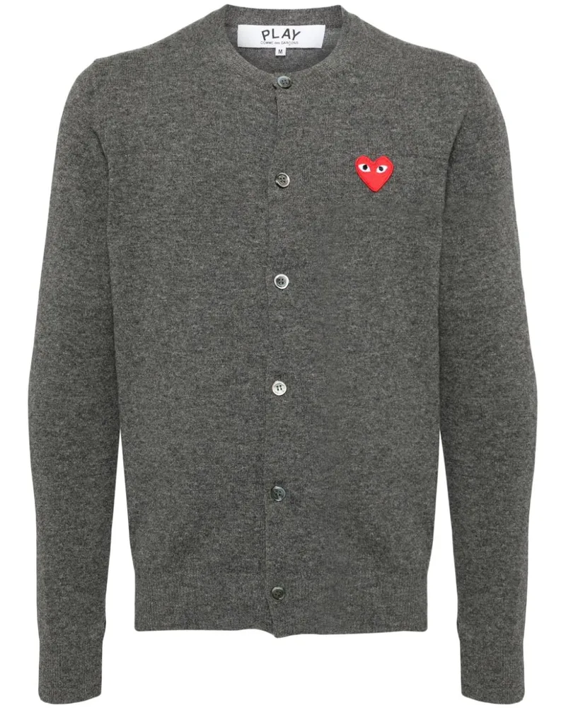 Comme des Garçons Klassischer Cardigan - Grau Grau