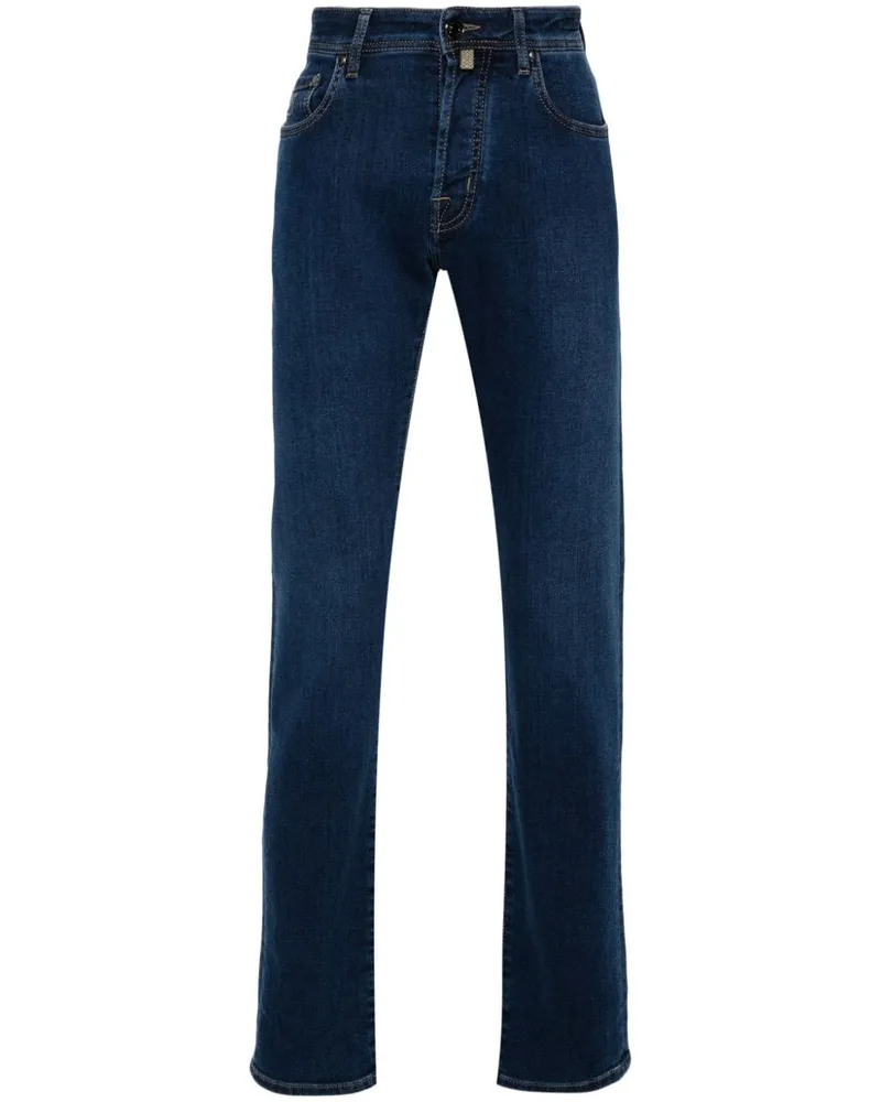 Jacob Cohën Bard Slim-Fit-Jeans - Blau Blau