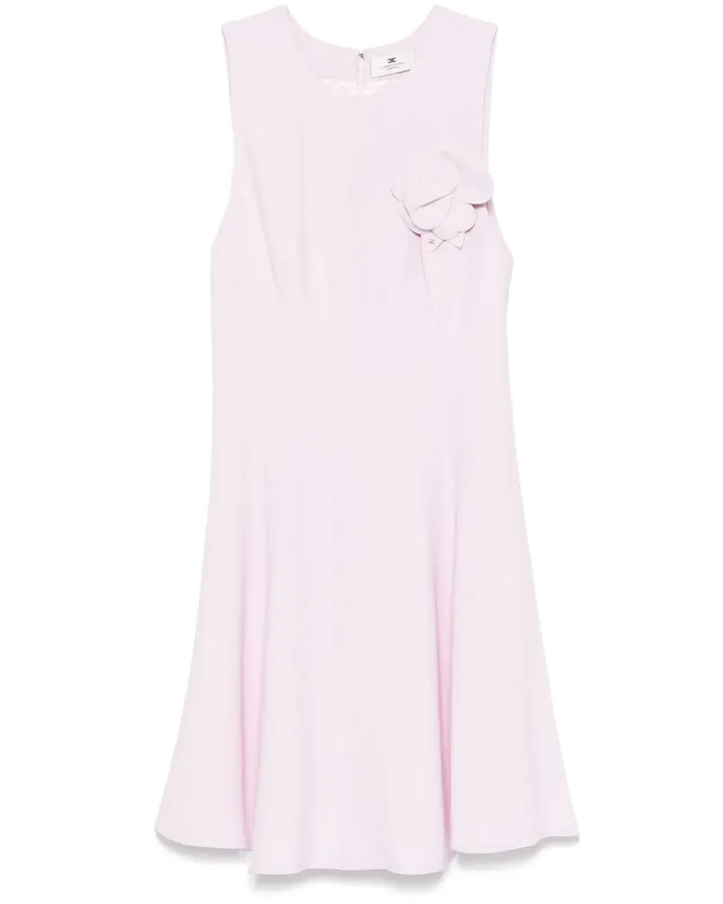 Elisabetta Franchi Minikleid aus Krepp - Rosa Rosa