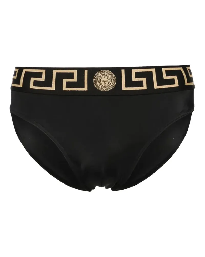 Versace Badehose aus Nylongemisch - Schwarz Schwarz