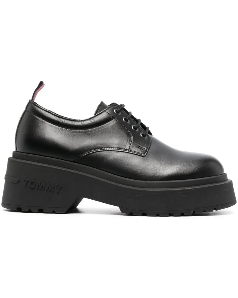 Tommy Hilfiger Klassische Oxford-Schuhe - Schwarz Schwarz