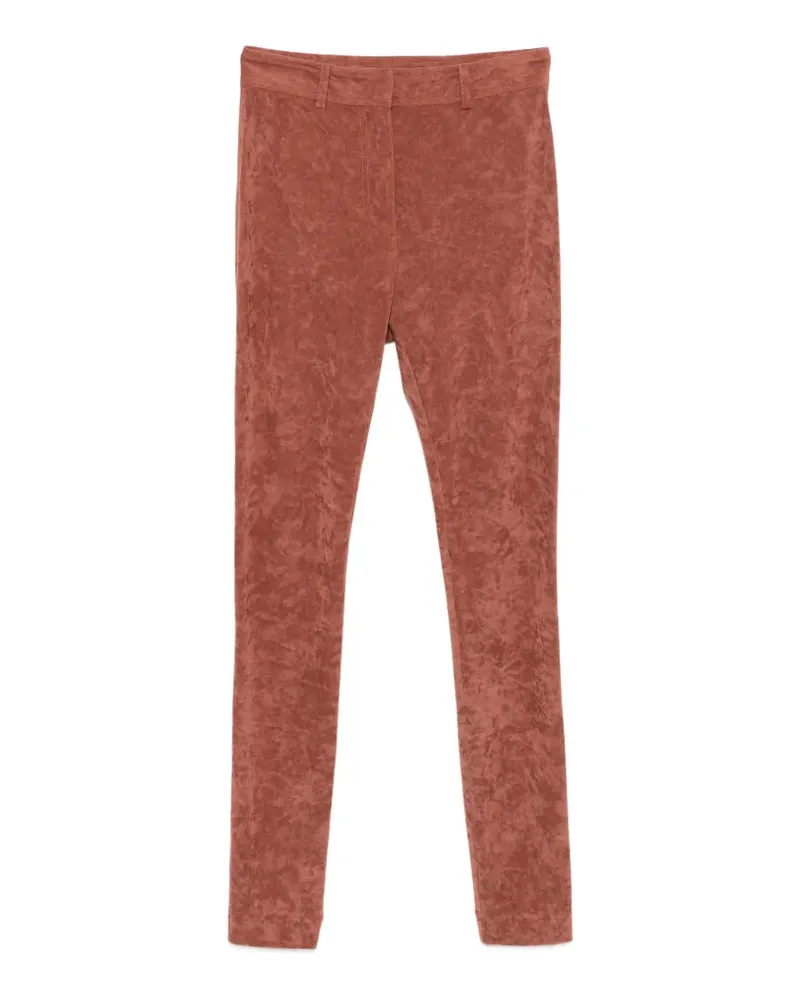 Alberta Ferretti Hose mit Gürtelschlaufen - Orange Orange