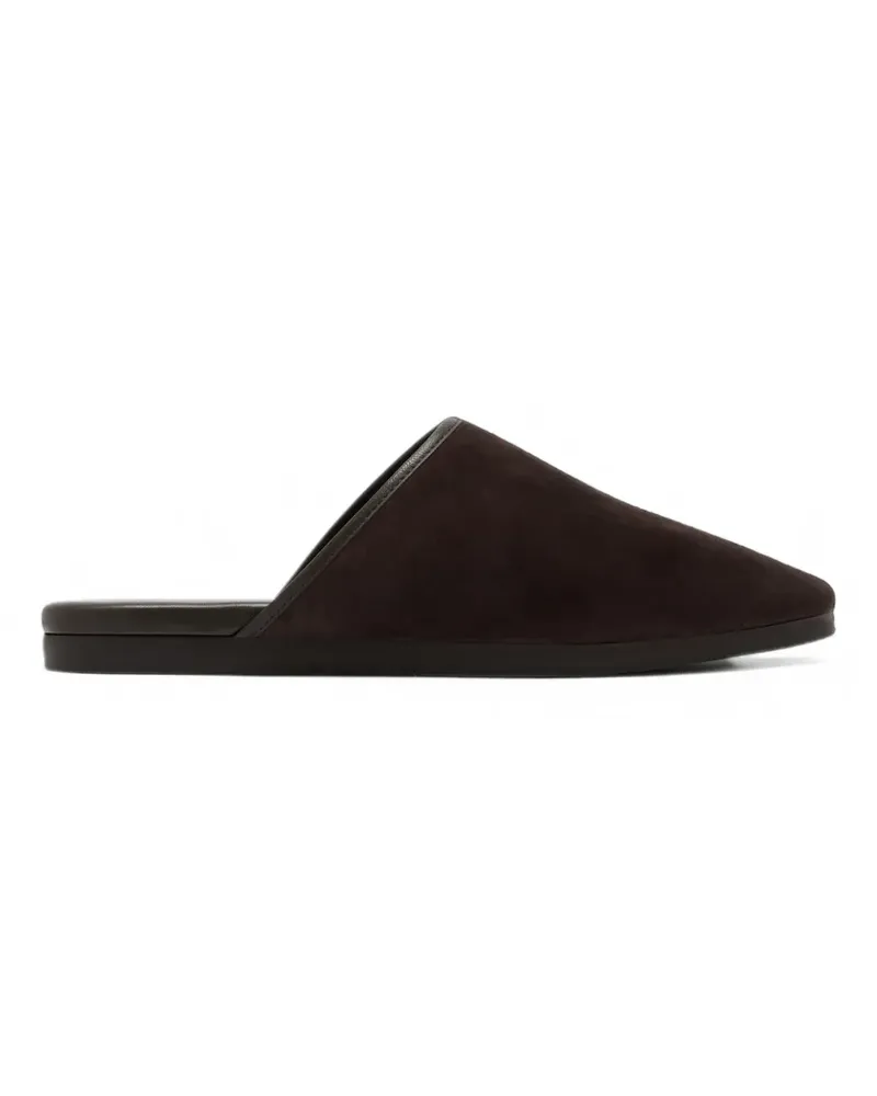 Loeffler Randall Roni Mules aus Wildleder - Braun Braun