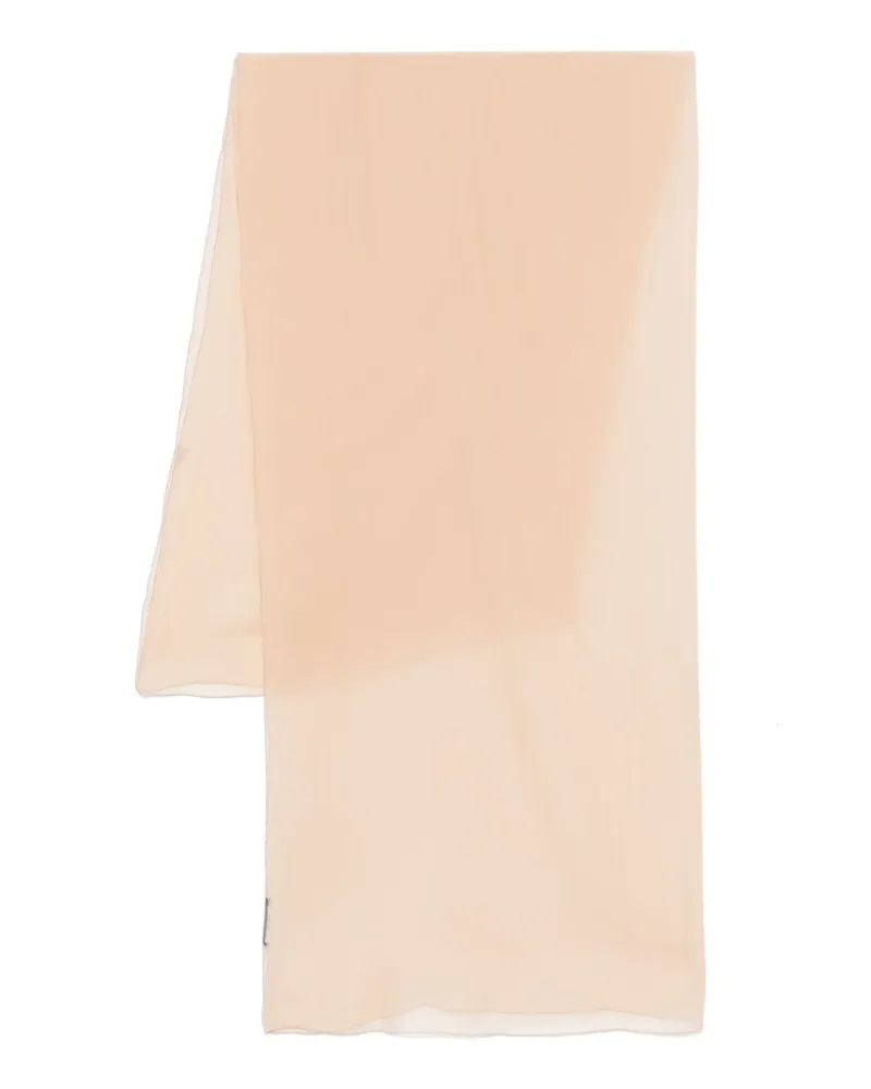 Alberta Ferretti Schal aus Seide - Nude Nude