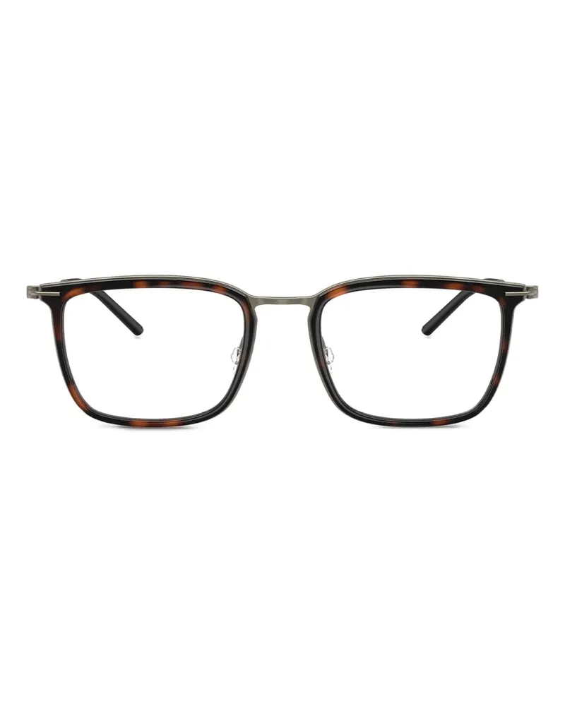 Moncler Brille in Schildpattoptik - Grau Grau