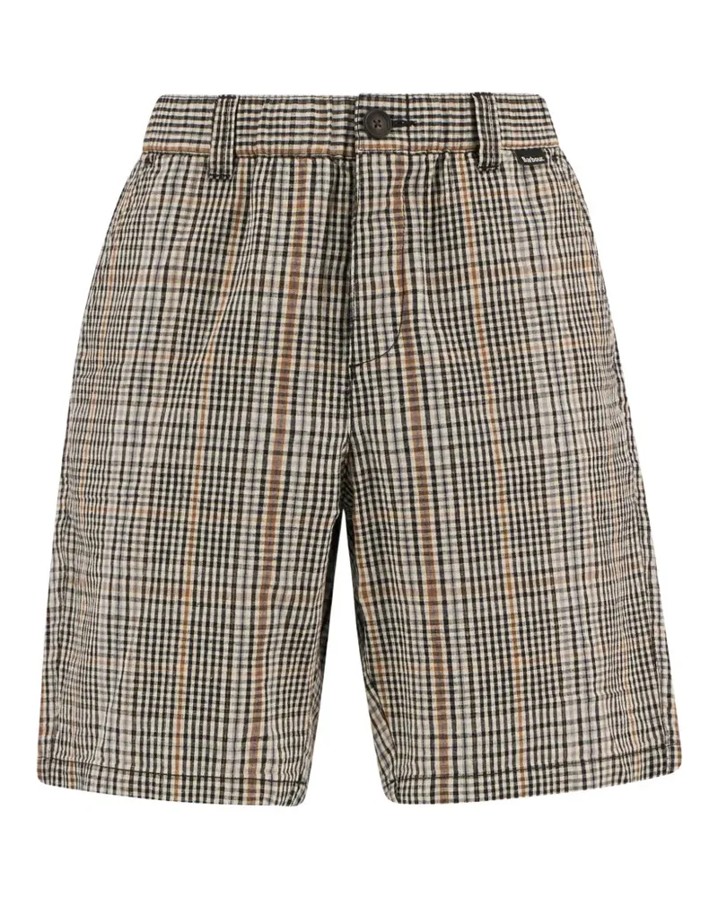 Barbour Fife checked shorts - Nude Nude