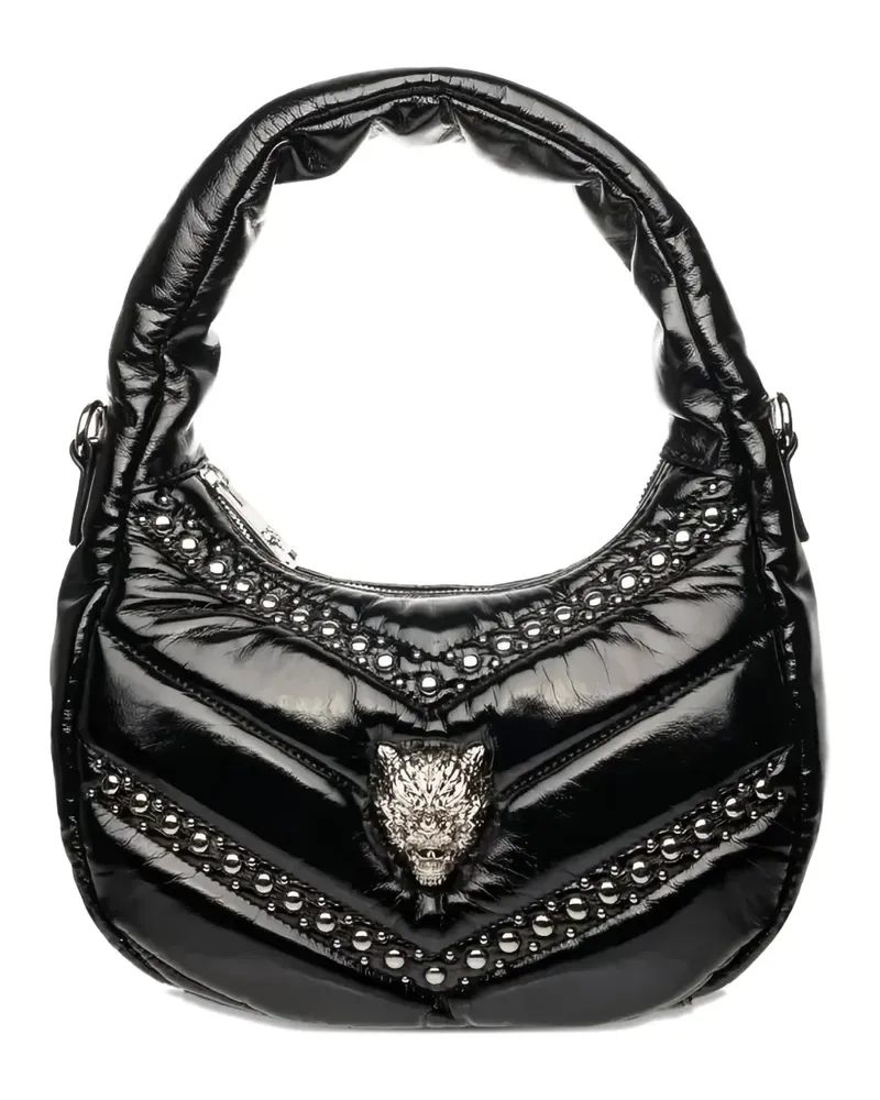 Philipp Plein Gesteppte Cady Schultertasche - Schwarz Schwarz