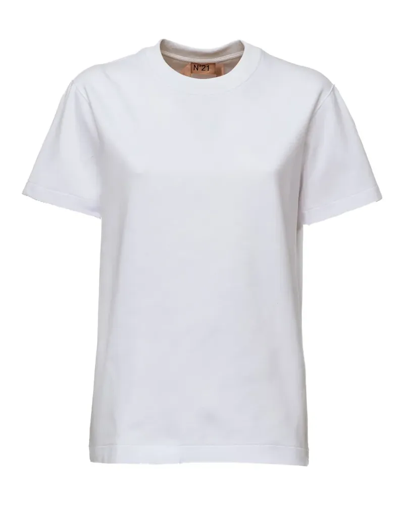 N° 21 T-Shirt mit Rundhalsausschnitt - Weiß Weiß