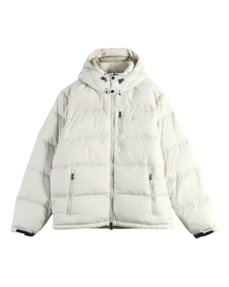 Ralph Lauren Gesteppte Jacke mit Cordeinsätzen - Nude Nude