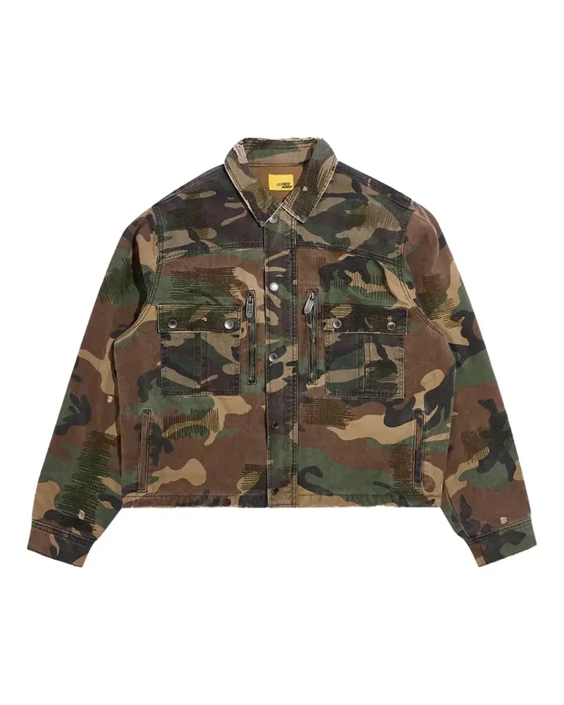 STADIUM GOODS Hopkins camouflage-print jacket - Braun Braun